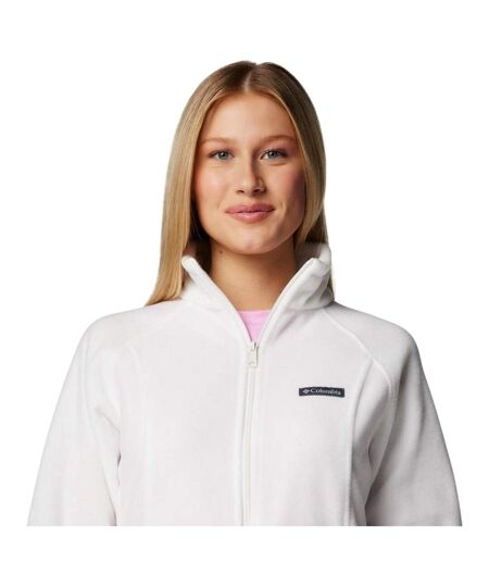 Womens/ladies Benton Full Zip Fleece Jacket White Columbia