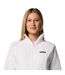 Womens/ladies Benton Full Zip Fleece Jacket White Columbia-4