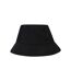 Unisex Adult Wicklow Recycled Sun Hat Solid Black Elevate NXT-2