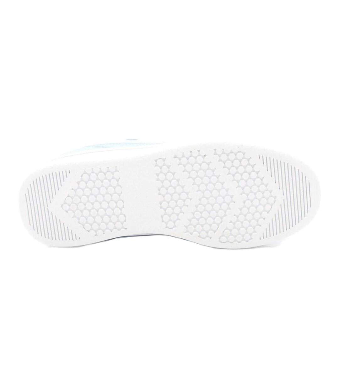 Baskets Motif/style Sportif Nole Femme Blanc Bleu Ciel Délavé Ellesse-2