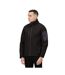Veste Softshell Arcola Homme Noir Gris Phoque Regatta-1