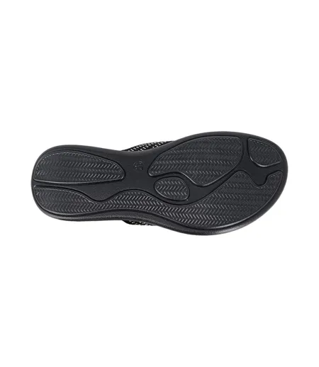 Sandales Mules Elina Femme Noir Cipriata