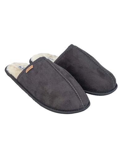 Chaussons mules country club homme gris Ben Sherman