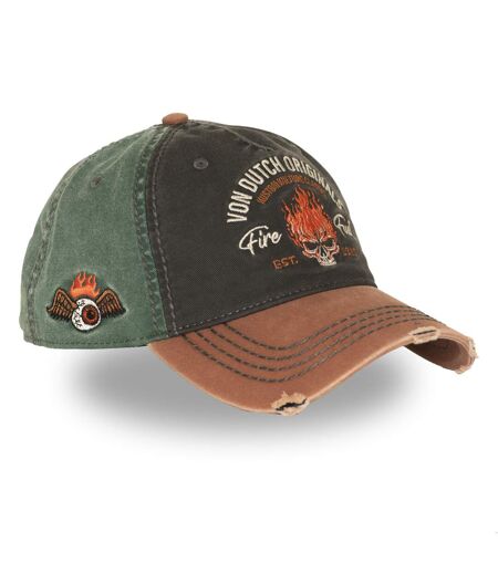 Casquette baseball adulte devant avec broderie effet usé Retro Fuel Vondutch
