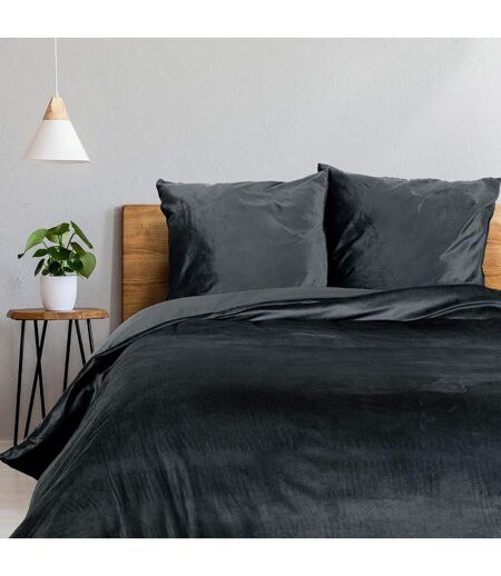 Parure de Lit 3 Pièces Velina 240x220cm Anthracite