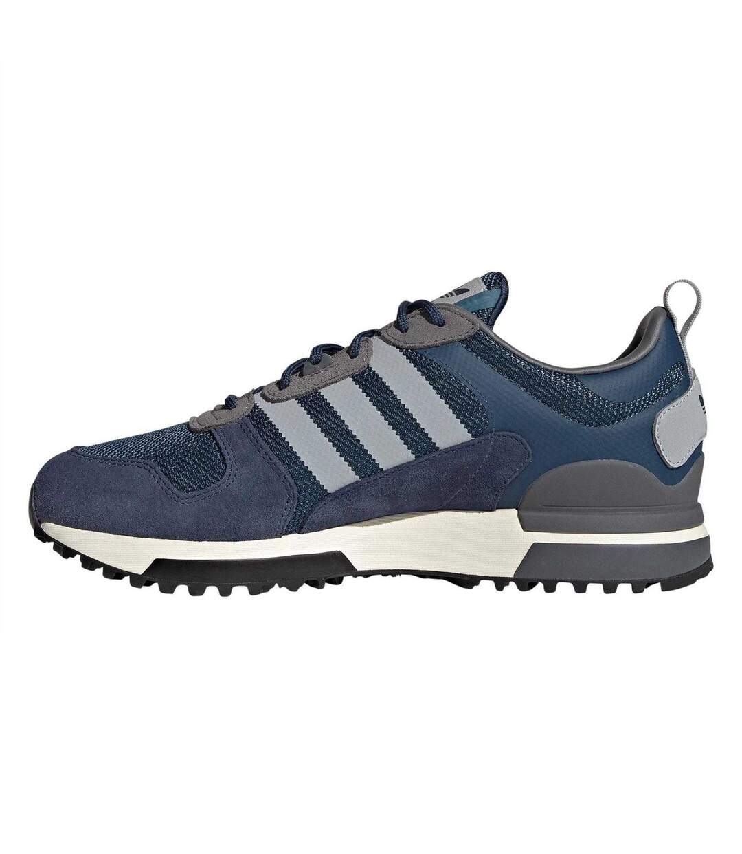 Mens Zx 700 Hd Suede Low Trainers Grey Adidas-3