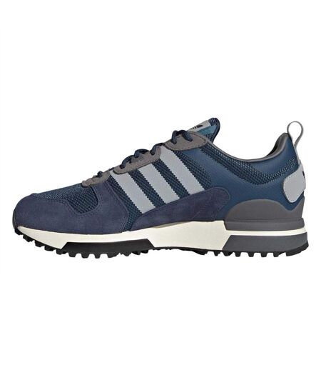 Mens Zx 700 Hd Suede Low Trainers Grey Adidas