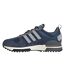 Mens Zx 700 Hd Suede Low Trainers Grey Adidas-3