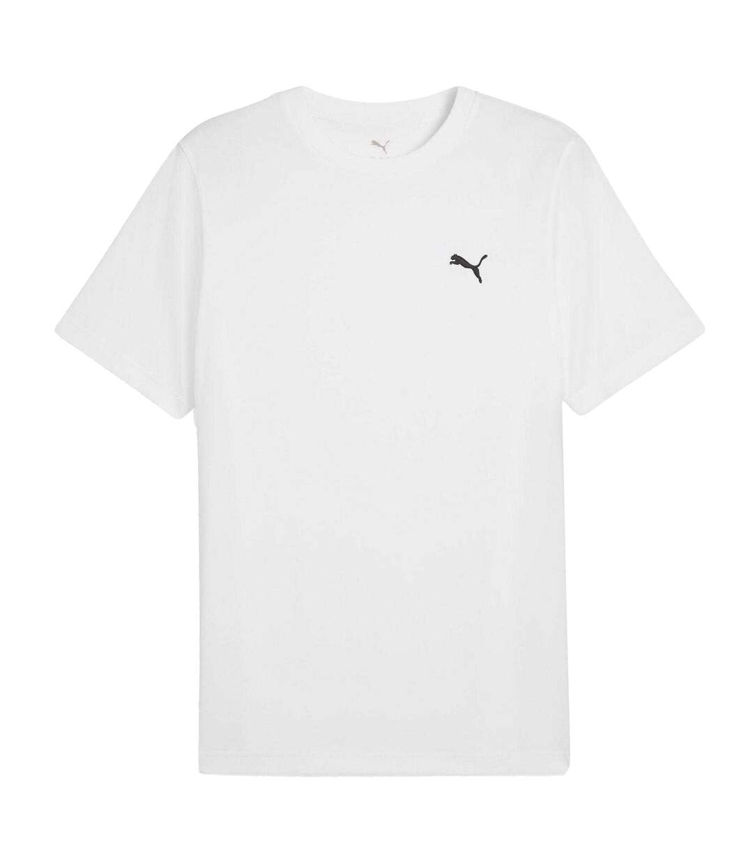 Mens Small Logo Regular T-shirt  White Puma-2