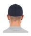 Casquette peignée wooly unisexe bleu marine foncé Flexfit