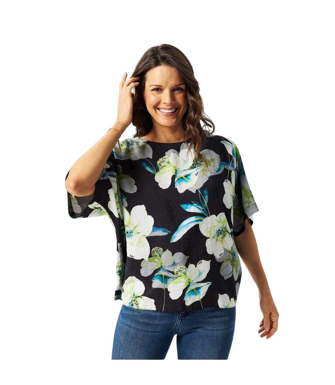 T-shirt Femme Blanc Biba-4
