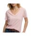 T-Shirt rose pale femme superdry studioss-1