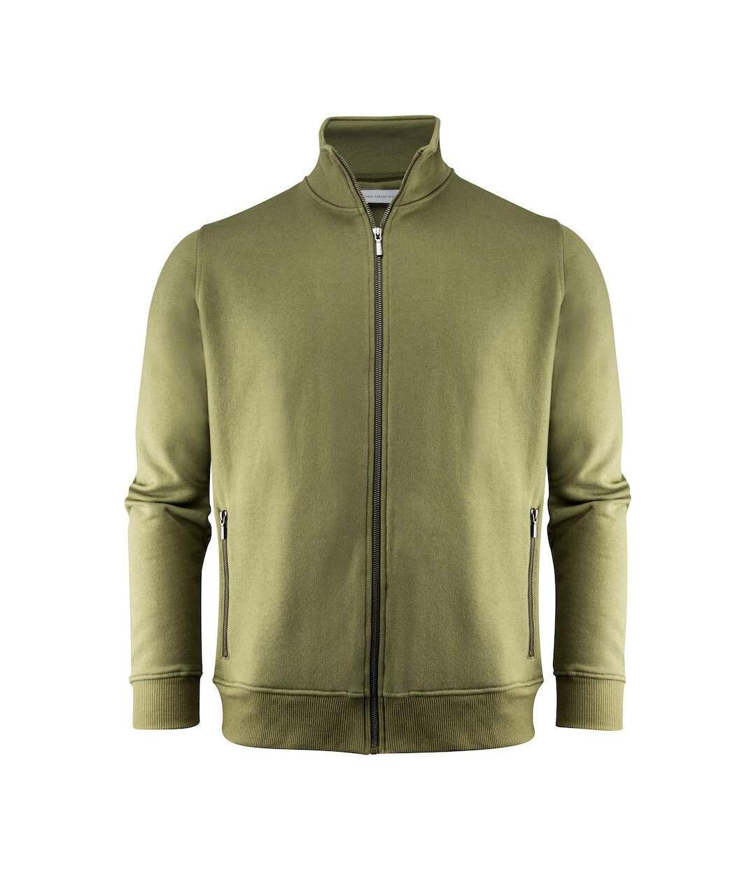 Mens Melville Jacket Moss Green James Harvest-1