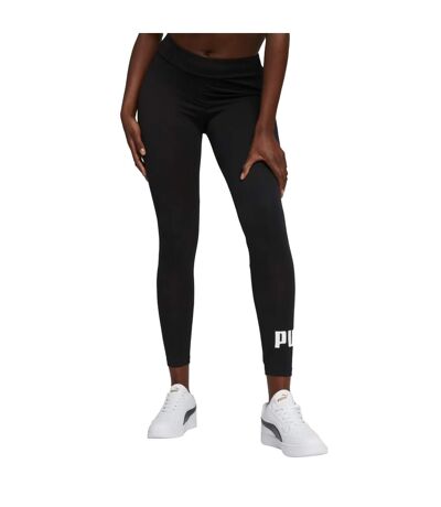 Womens/ladies Ess Logo Leggings Black Puma