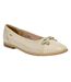 Chaussures plates priya ballet femme taupe POD-1