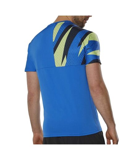 T-shirt technique Bleu Homme Mizuno Tennis Shadow