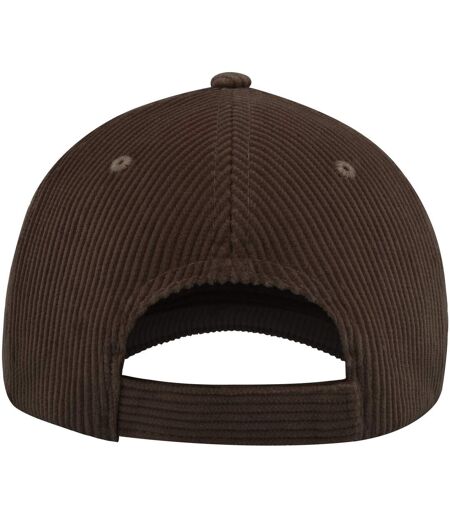 Atlantis Unisex Adult Cordy S Corduroy Recycled Baseball Cap (Brown) - UTAB562