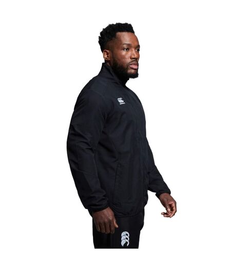 Mens Club Track Jacket Black Canterbury