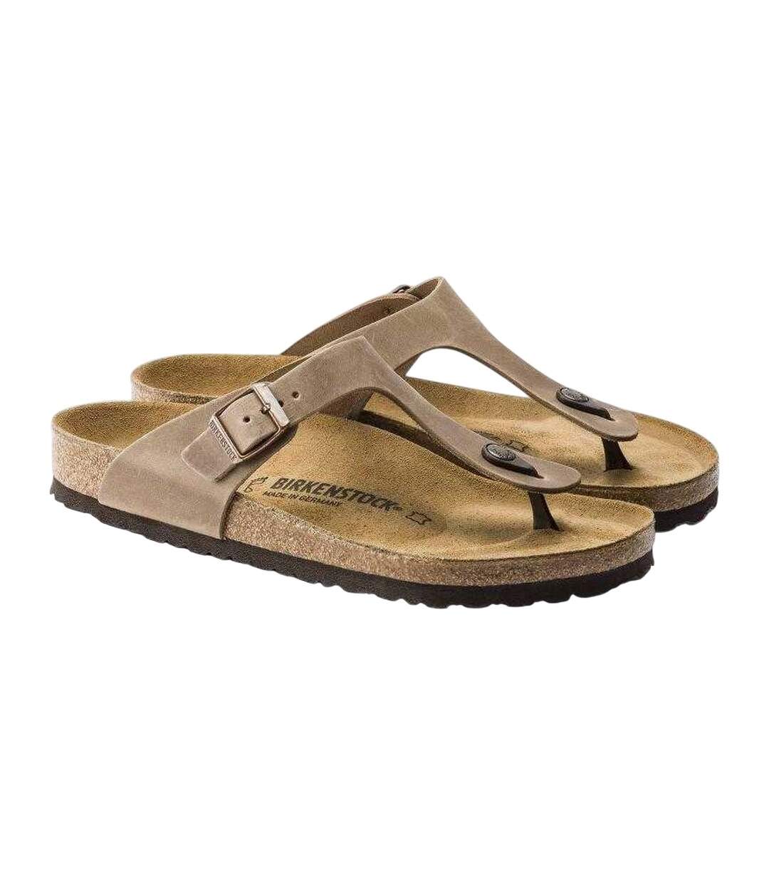 Tongs Gizeh Femme Marron Birkenstock-2