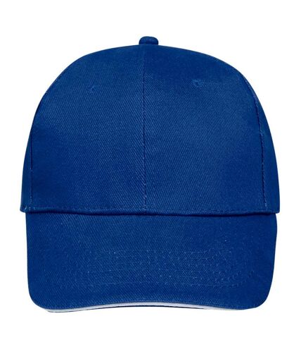 SOLS Unisex Buffalo 6 Panel Baseball Cap (Royal Blue/White) - UTPC372