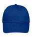 SOLS Unisex Buffalo 6 Panel Baseball Cap (Royal Blue/White)