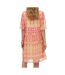 Robe de Grossesse Orange/Rose Femme Vero Moda Maternity - L