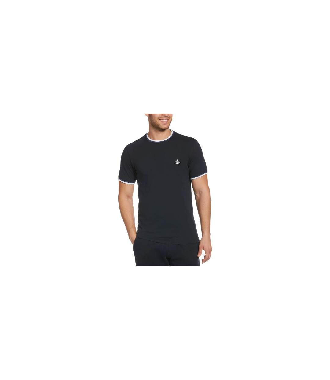 T-shirt Sticker Pete Homme Saphir Foncé Original Penguin-1