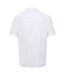 Mens James D555 Tall Short-sleeved Shirt White Duke-3