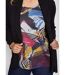 T-shirt maille chaude long effet 2 en 1-5