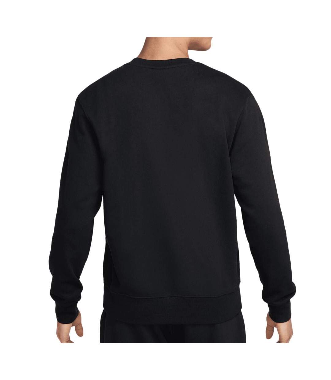 Sweat noir homme nike club fn3888-2