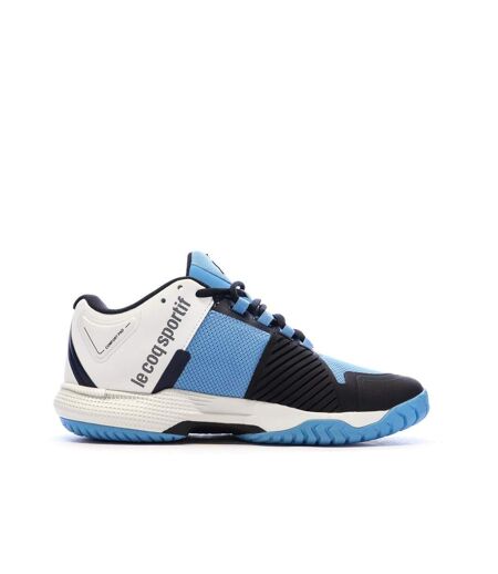 Chaussures de tennis bleu/blanche homme le coq sportif lcs-t01 all court