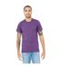 Canvas t-shirt jersey hommes violet royal Bella + Canvas