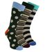 Pack of 3 Novelty Polka Dot Dress Socks