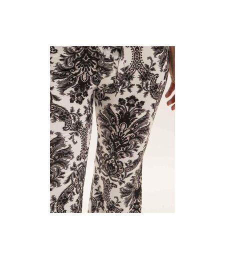 Pantalon flare motifs EDARZINE - Dona X Lisa