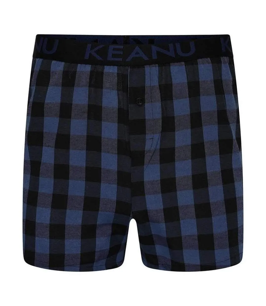 Boxers Motif/style À Carreaux Homme Bordeaux Bleu Blanc Gris Rouge Bleu Roi Noir Keanu-3