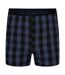 Boxers Motif/style À Carreaux Homme Bordeaux Bleu Blanc Gris Rouge Bleu Roi Noir Keanu-3