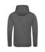 Unisex Adult Polyester Sports Hoodie Steel Grey Awdis-2