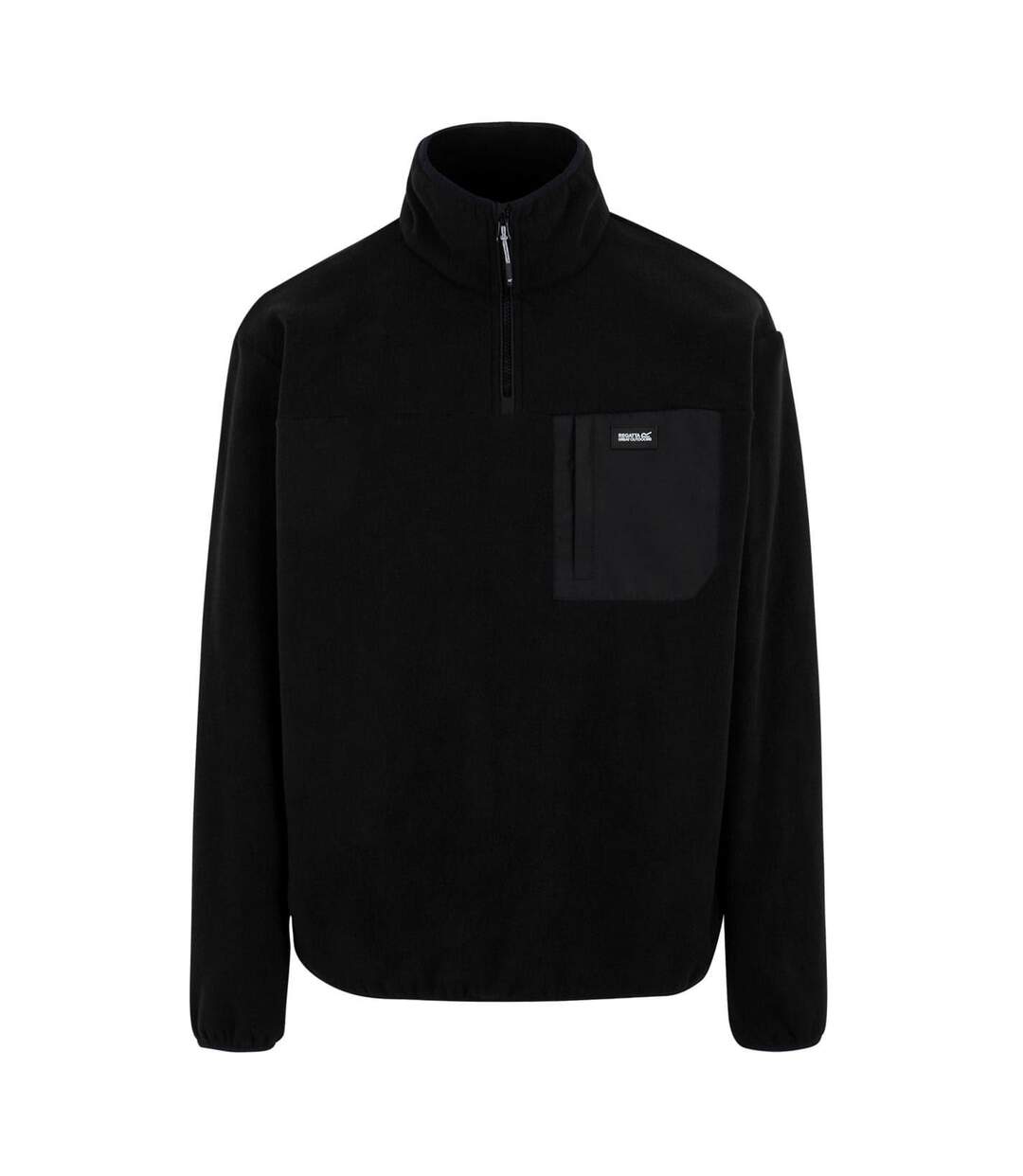 Unisex Adult Frankie Funnel Neck Sweatshirt Black Regatta-1