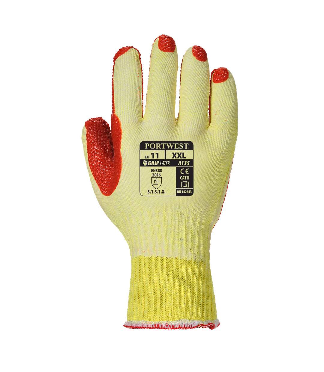Gants adhérents a135 adulte l jaune / orange Portwest-2