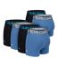 Quiksilver Pack de 6 Boxers Homme Coton Stretch Logo-5