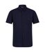 Regatta Mens Mikel Oxford Short-Sleeved Shirt (Navy) - UTRG7270-2