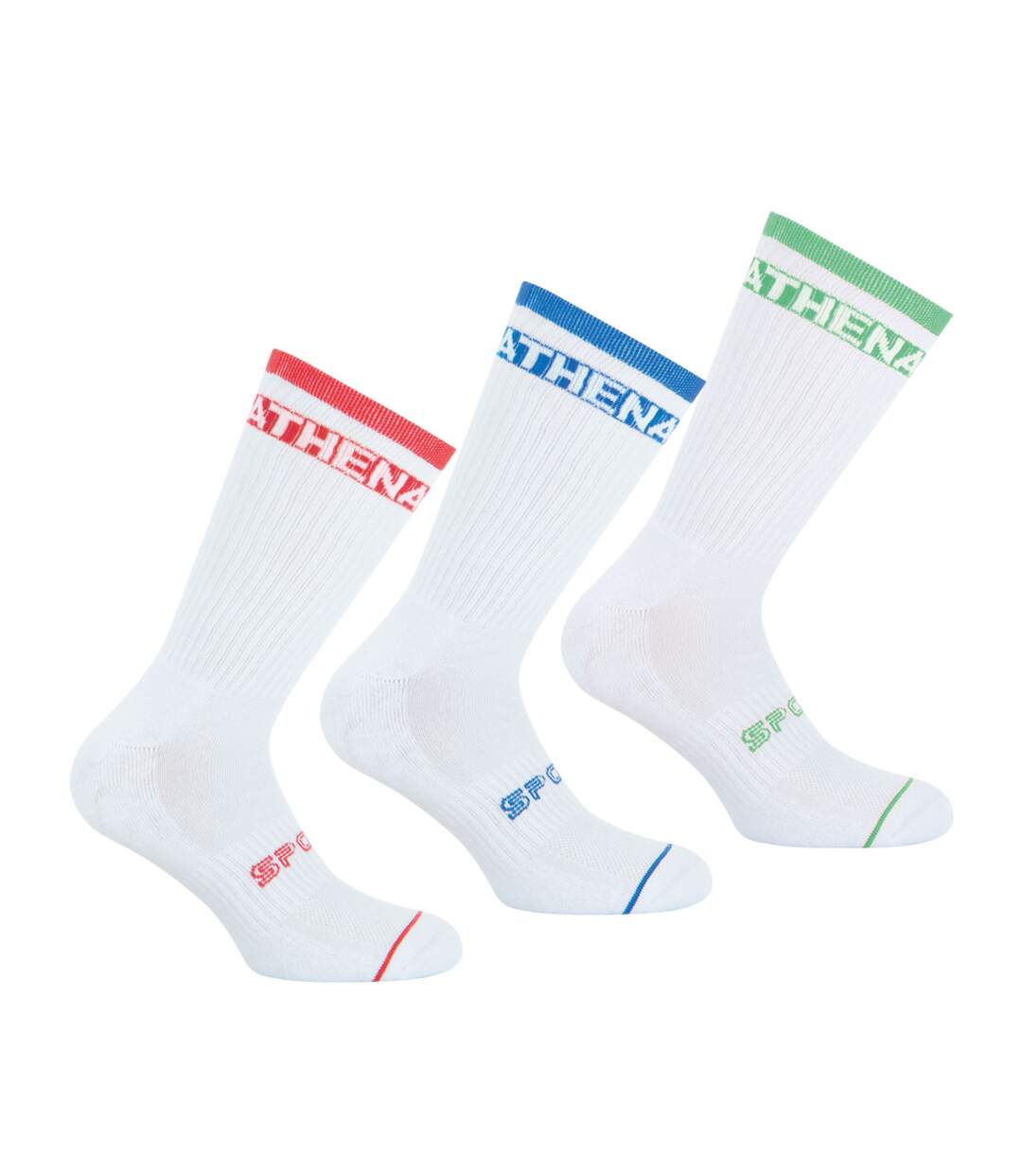 Lot de 3 paires de mi-chaussettes homme Training Dry