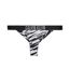Bas De Maillot De Bain Motif/style Imprimé Zèbre Femme Noir Blanc Calvin Klein-1