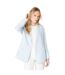 Womens/ladies linen-look boyfriend blazer blue Dorothy Perkins