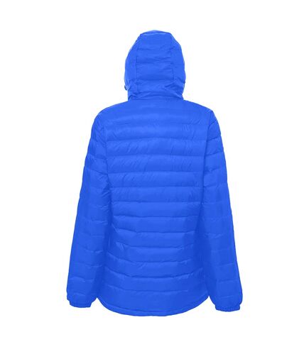 2786 mens hooded water & wind resistant padded jacket royal/grey Ralawise