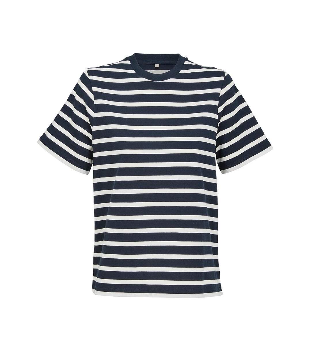 Womens/ladies Legend T-shirt Navy Off White SOLS-1