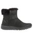 Womens/ladies escape plan cozy collab boots black Skechers-3