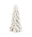 Sapin de Noël à Poser Bois Flotté 50cm Blanc-1