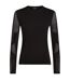 Unisex Adult Kai Crew Neck Long-sleeved T-shirt Black Belstaff-2