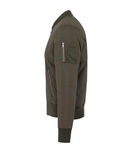 Blouson D'aviateur Basic Homme Olive Urban Classics